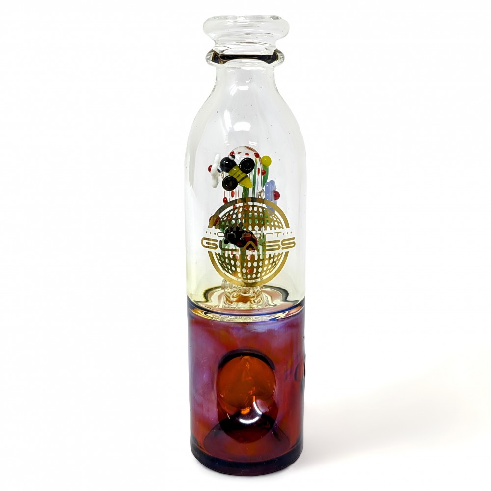 On Point Glass 6'' Buzzing Beauties & Garden Graces 2in1 Pipe Versatile & Charming Skygate